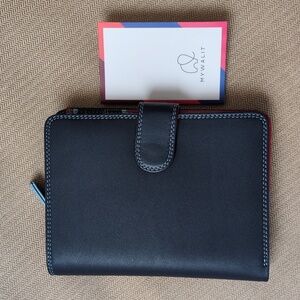 Mywalit Large Snap Wallet In Royal